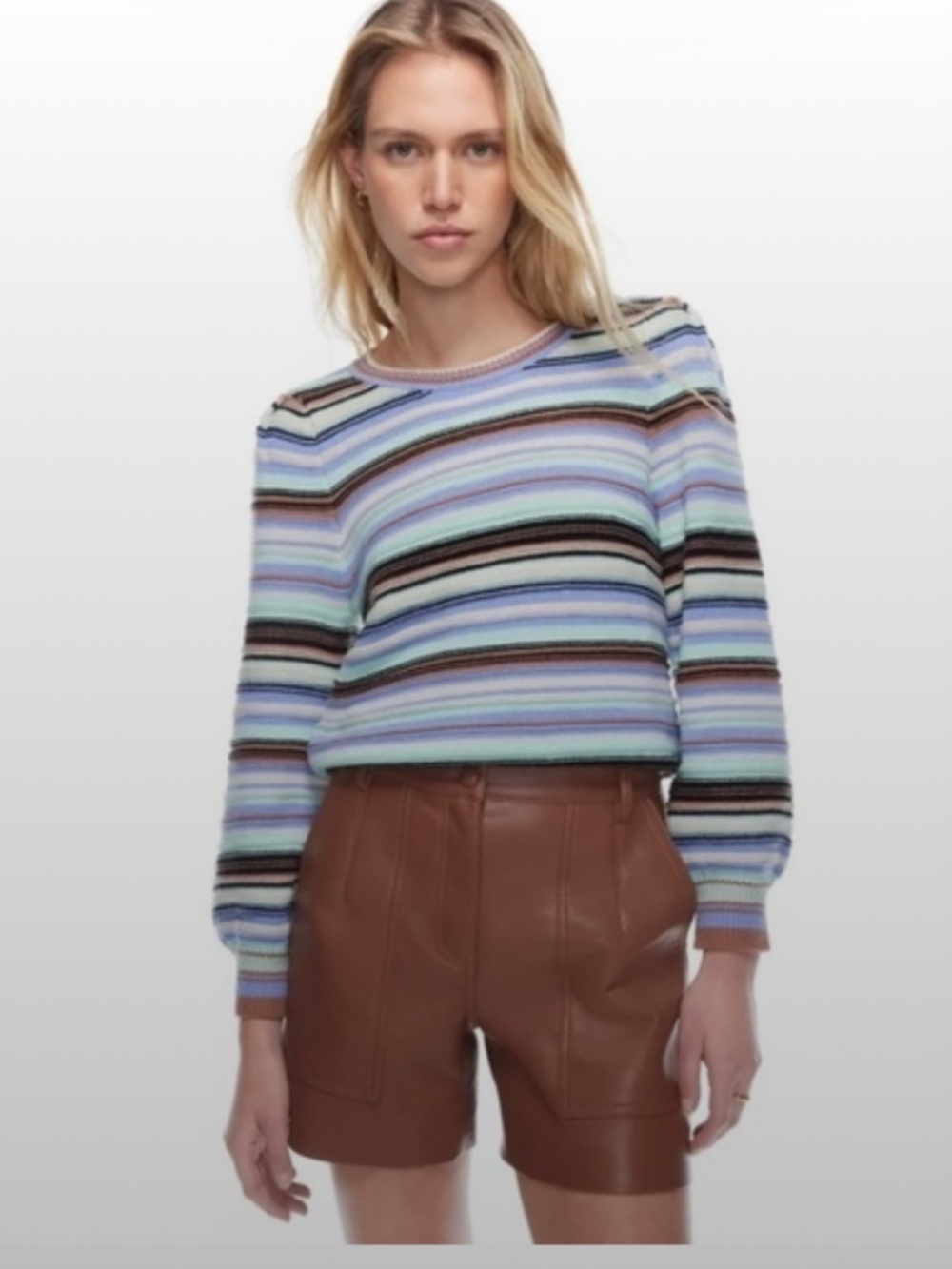 Aritzia Wilfred Seabrook Sweater Merino Wool Blend